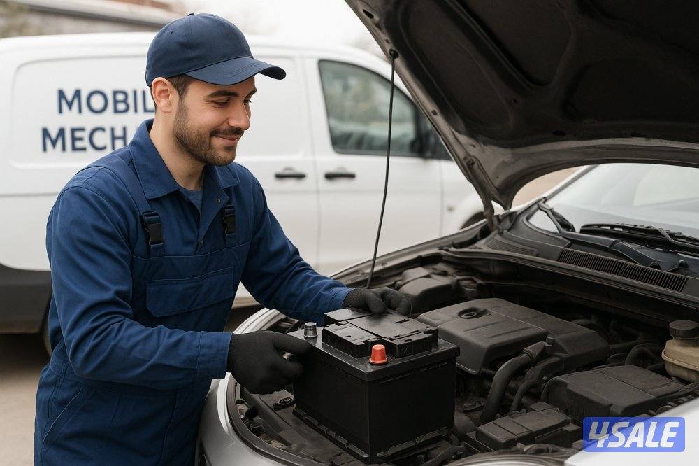 كراج متنقل كهربائي سيارات تبديل بطاريات1