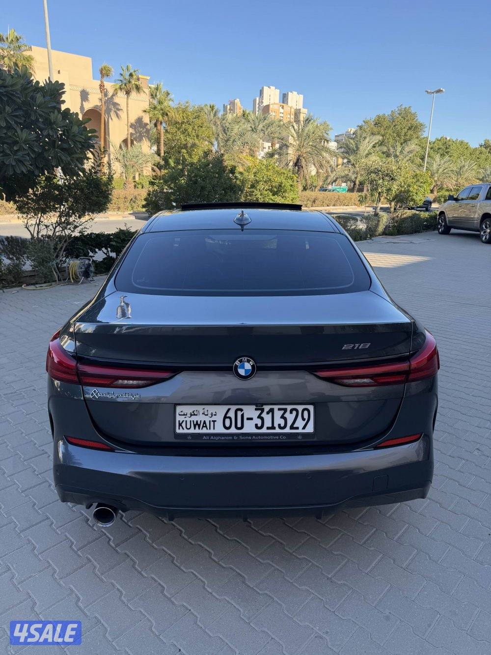 للبيع  BMW 218 بحاله الوكاله5