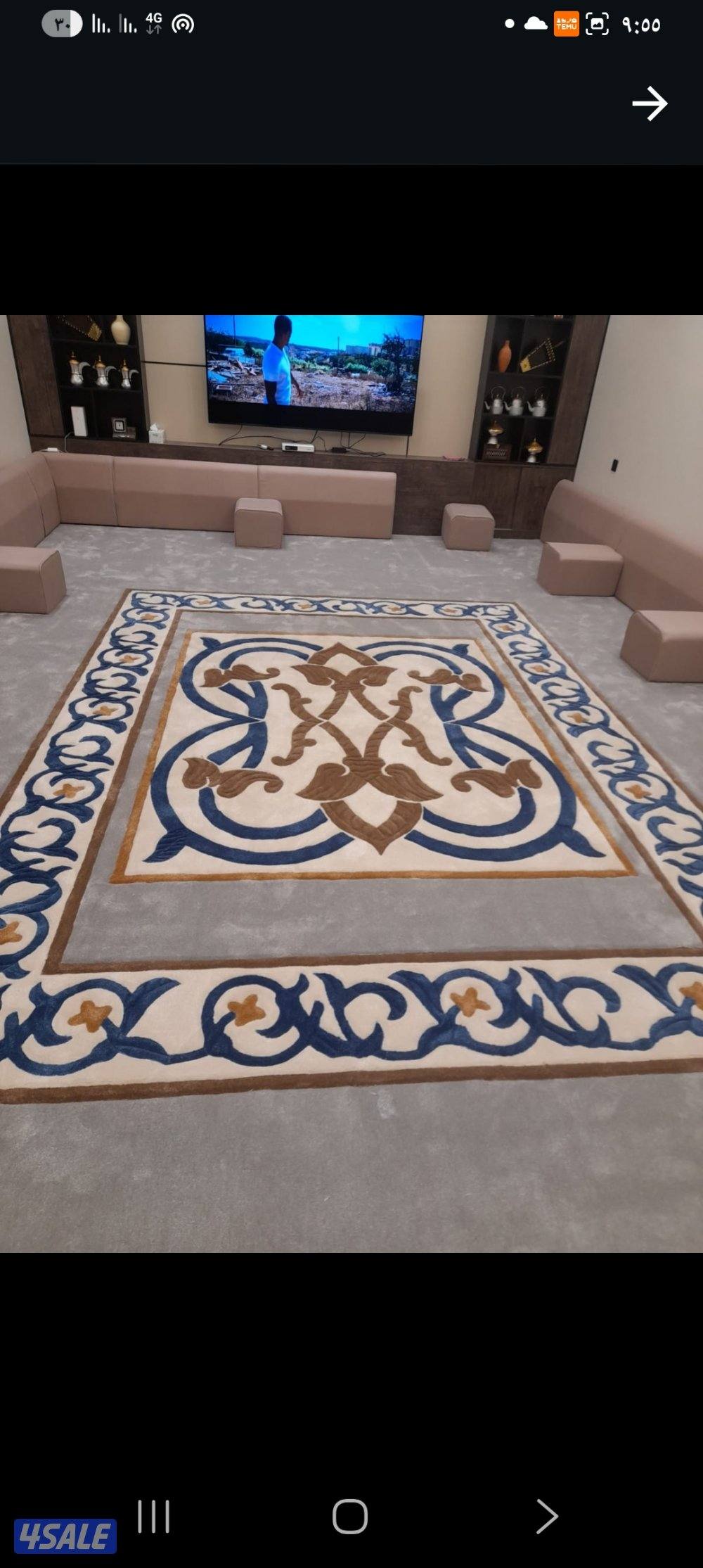 سجاد تركي فاخر بجميع المقاسات اسمائك تصل نصل خدمت تركيب15