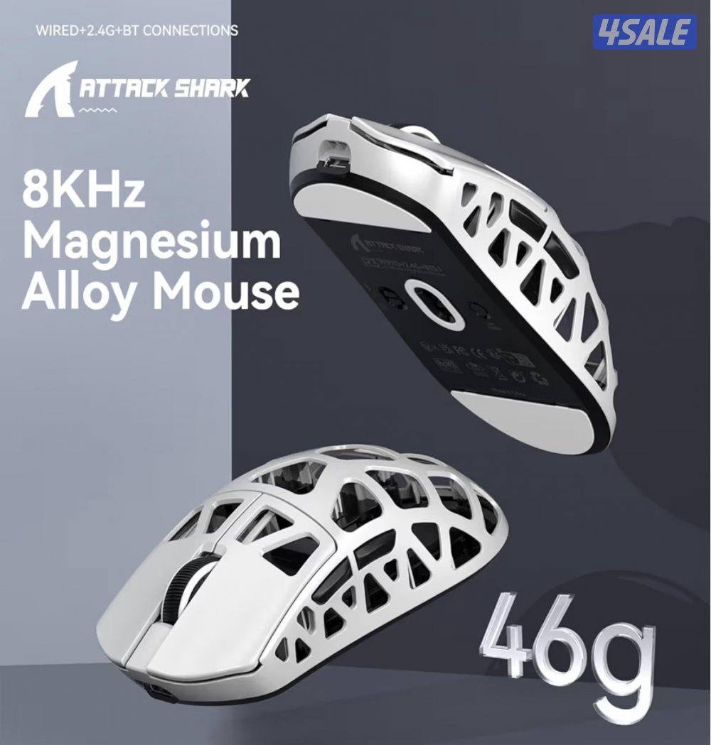 ماوس اتاك شارك R3ماقنيسيوم/ attack shark R3 magnesium alloy1