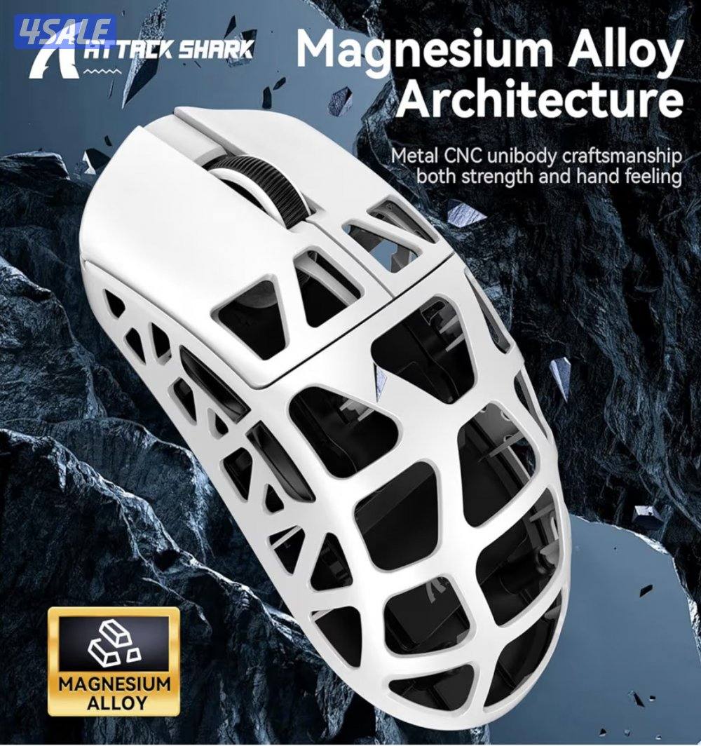 ماوس اتاك شارك R3ماقنيسيوم/ attack shark R3 magnesium alloy3