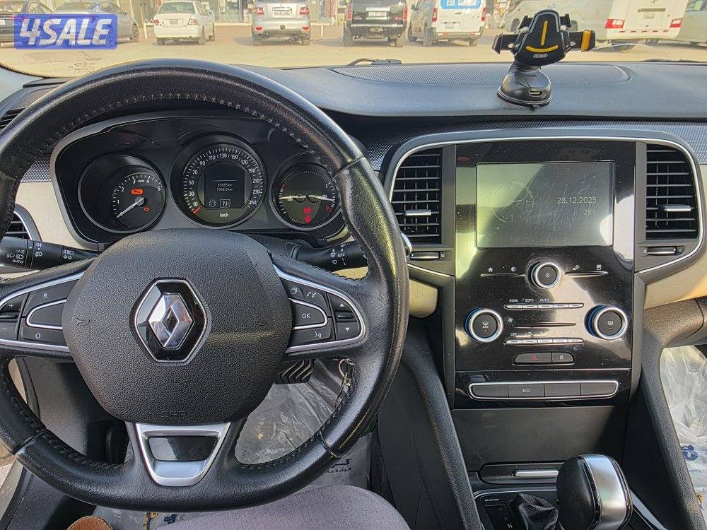 رينو تاليسمان موديل 2018 عداد 85 ألف شرط الفحص قير ماكينة شاصي2