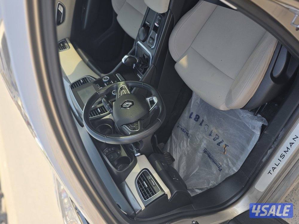 رينو تاليسمان موديل 2018 عداد 85 ألف شرط الفحص قير ماكينة شاصي8