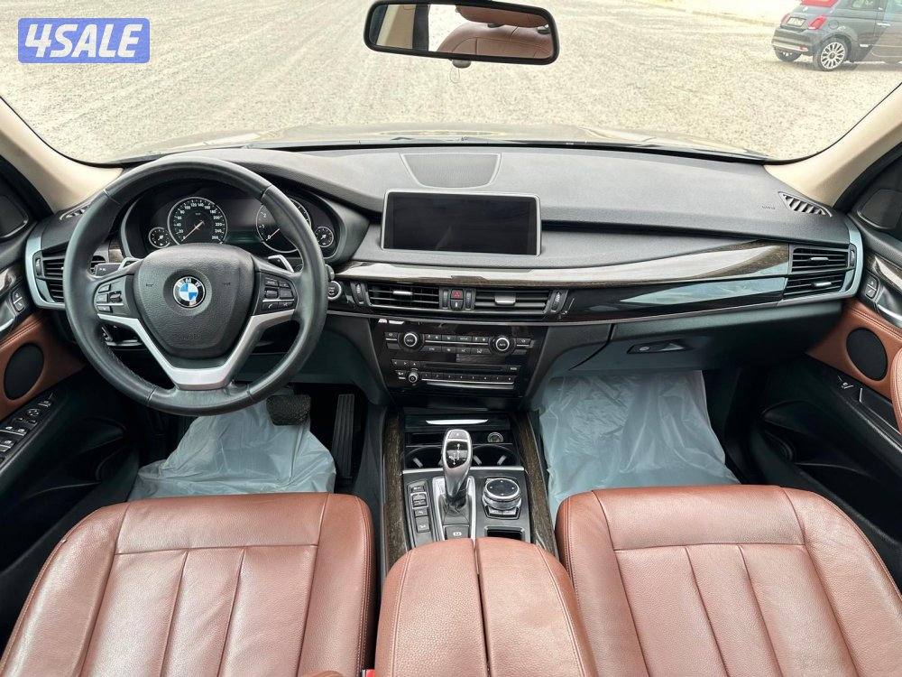 بي ام X5 صبغ وكالة موديل ٢٠١٥  عداد قليل كامل المواصفات9