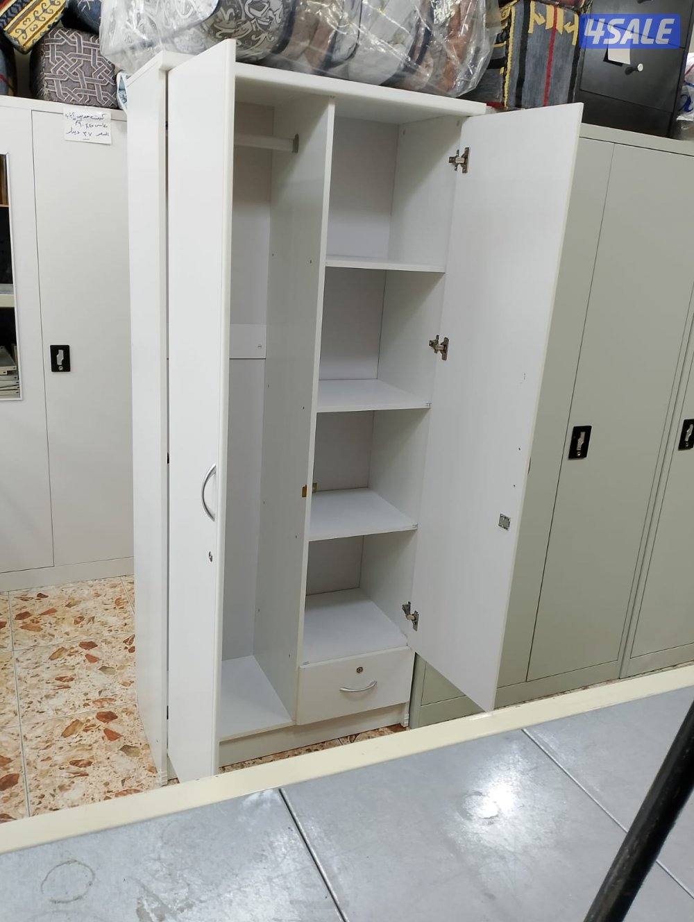 كبتات للبيع ٢ باب ارفف وعلاقة جديد بسعر ٤٥5