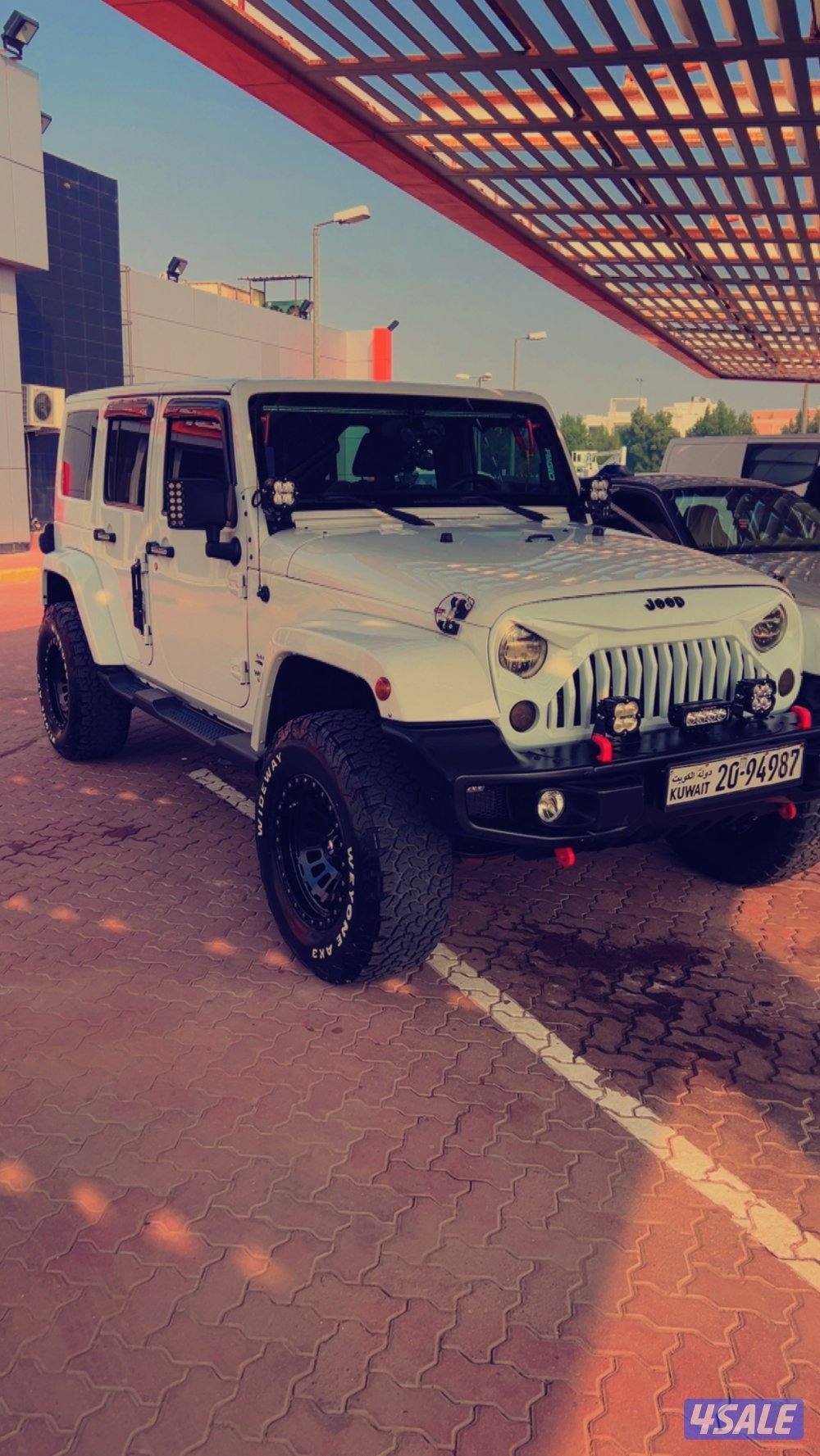 للبيع او البدل رانجلر 2013 شرط الفحص جير مكينه شاصي1