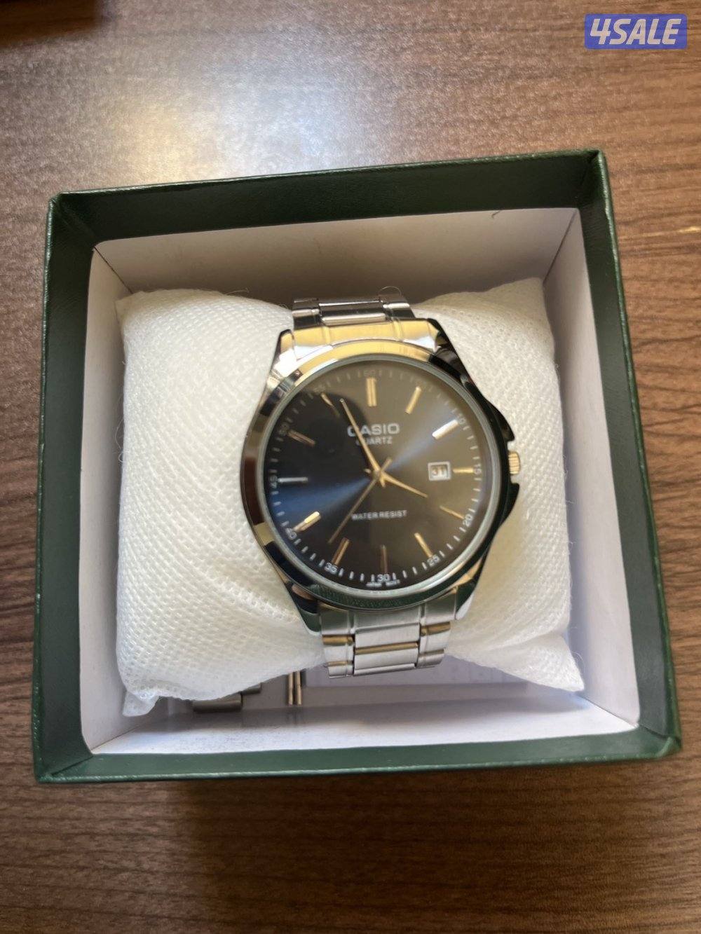 ساعه كاسيو اصليه جديده -ستانلس ستيل- سعر خاص اصليه 100%1
