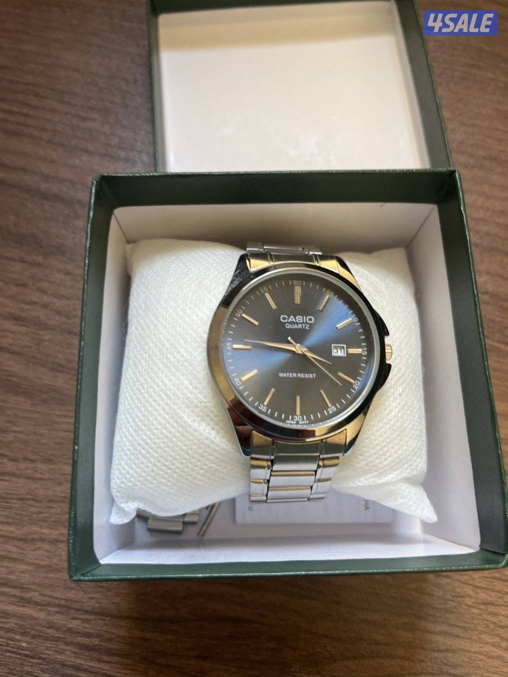 ساعه كاسيو اصليه جديده -ستانلس ستيل- سعر خاص اصليه 100%2
