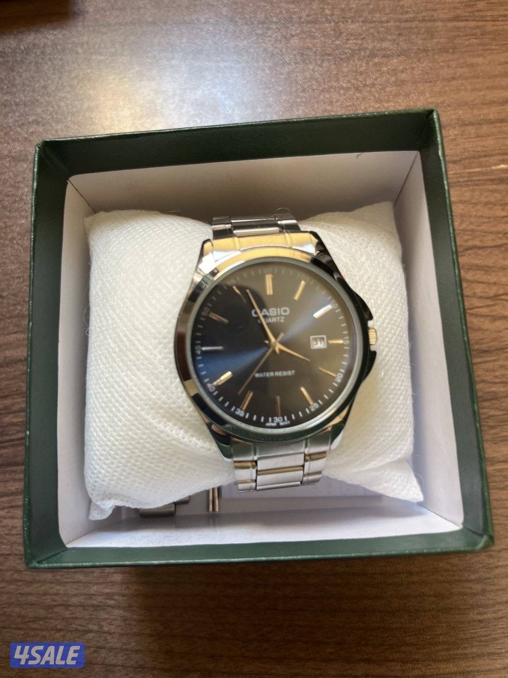 ساعه كاسيو اصليه جديده -ستانلس ستيل- سعر خاص اصليه 100%3
