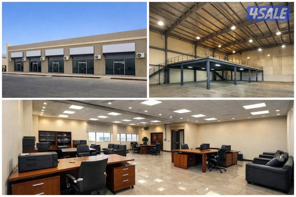 قسيمة صناعية بالري مساحة 1200 متر0