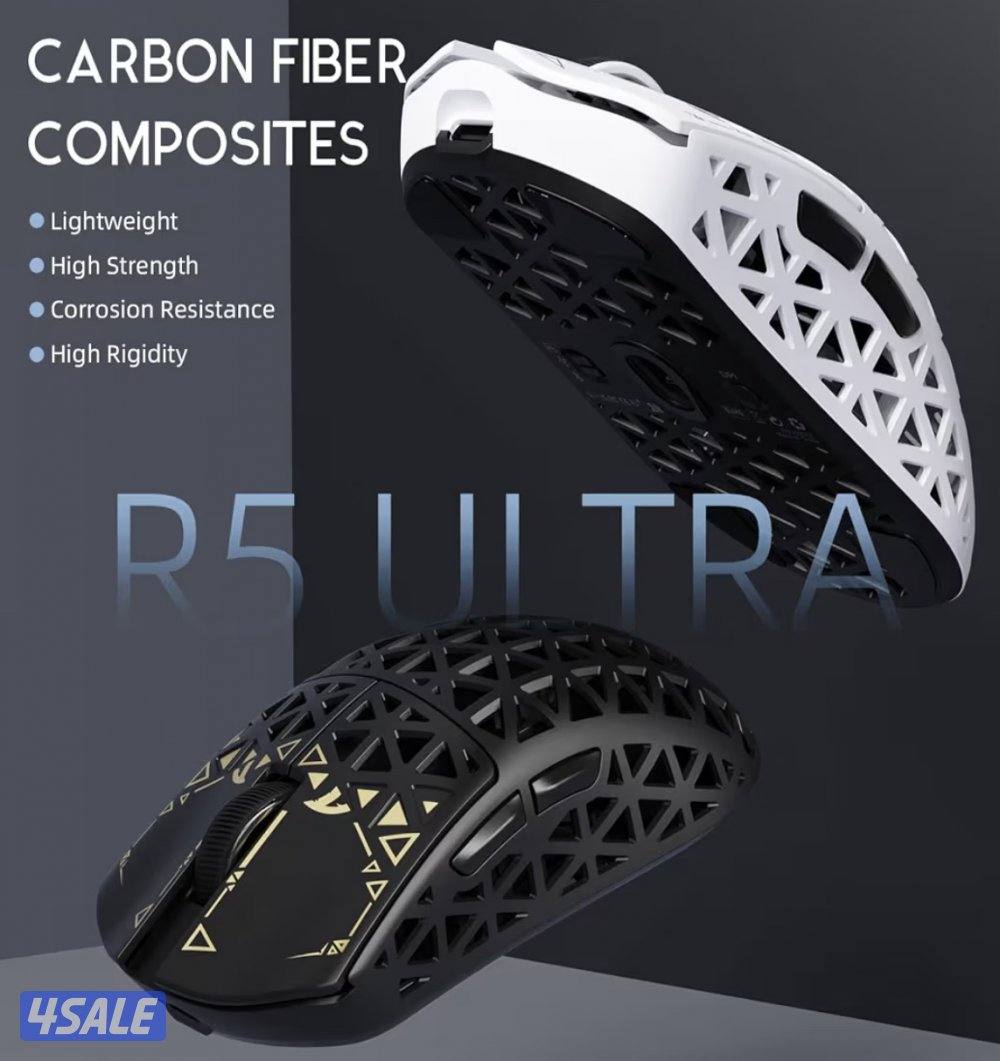 ماوس اتاك شارك كاربون فايبر attack shark R5Ultra mouse3