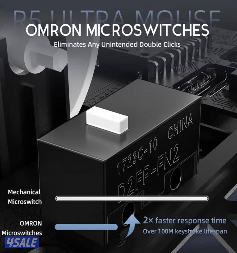 ماوس اتاك شارك كاربون فايبر attack shark R5Ultra mouse7