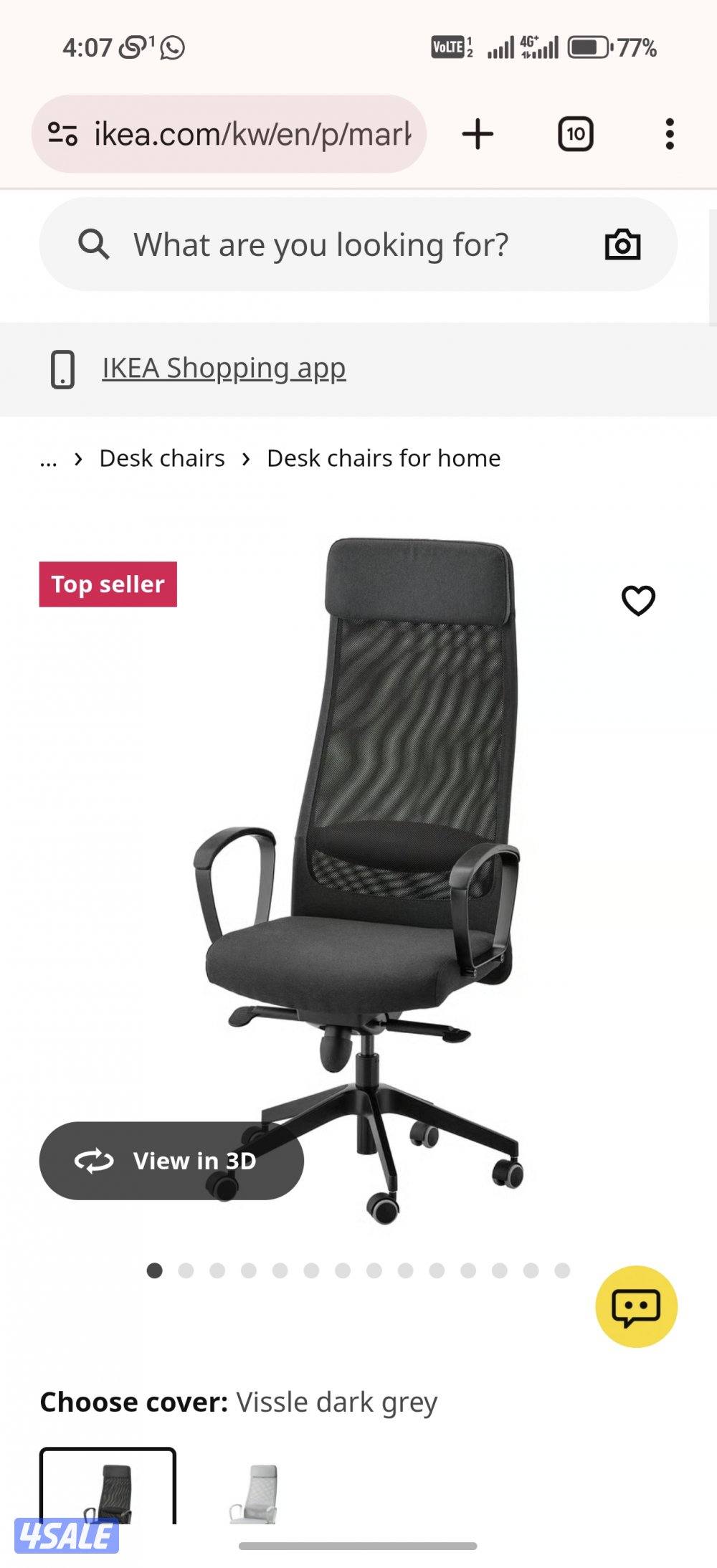 Gaming Desk from iKea + Chair3