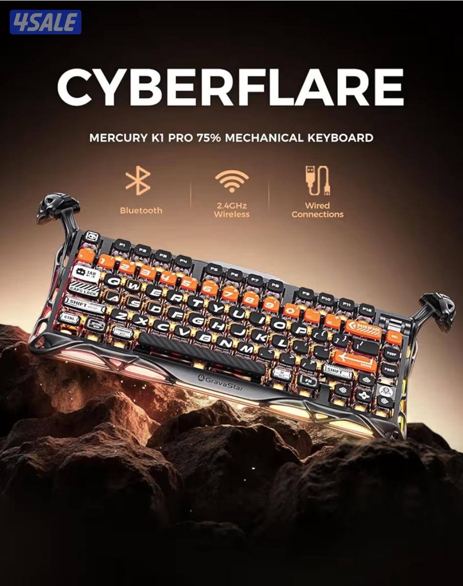 Gravastar keyboard 75% / كيبورد قرافاستار0