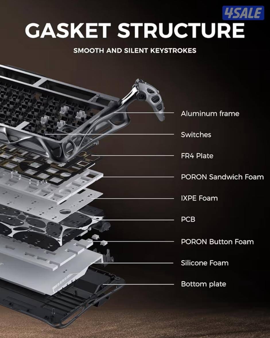 Gravastar keyboard 75% / كيبورد قرافاستار6