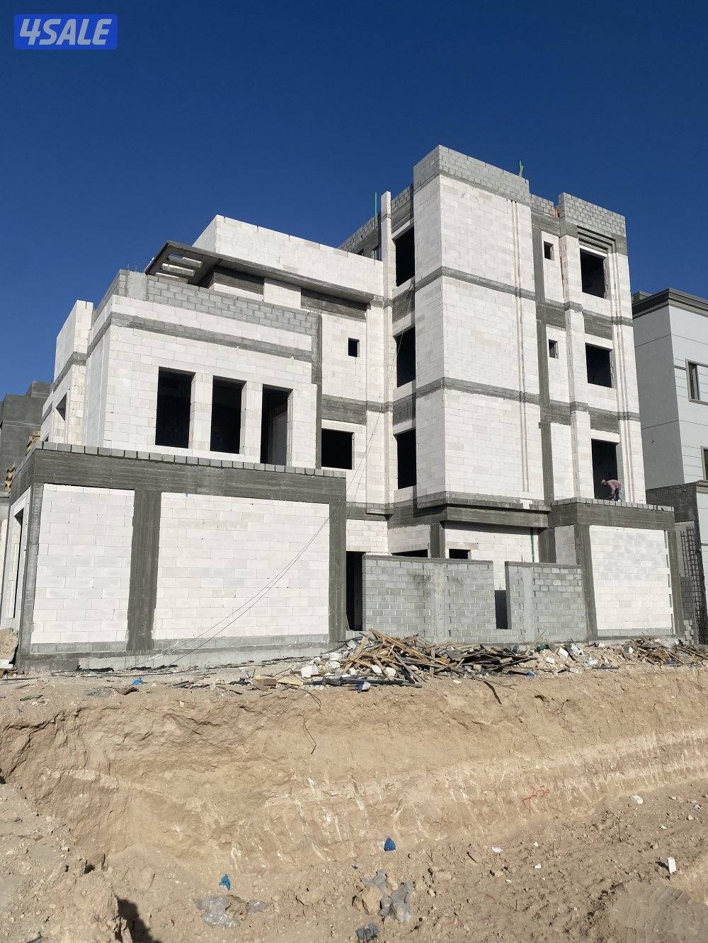 مقالات عامه هيكل اسود بناء قسائم  ترميم توسعه اضافة ادوار11