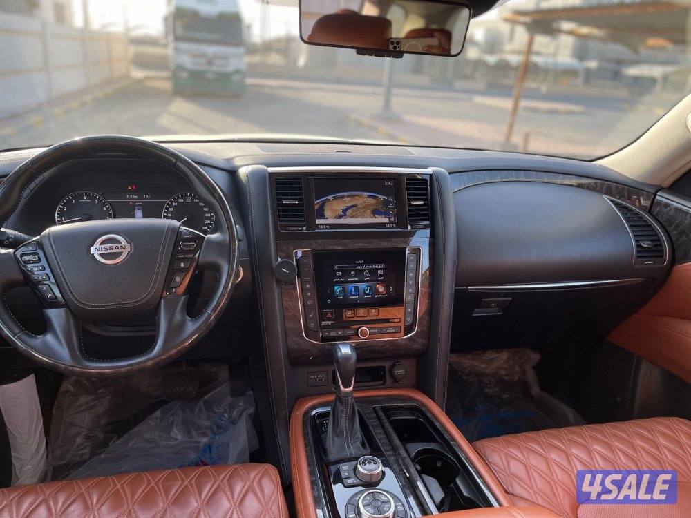 نيسان باترول بلاتينوم ستي وارد الخليج صبغ الوكاله شرط الفحص بل كامل8