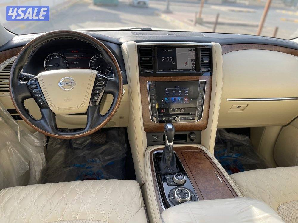 نيسان باترول بلاتينوم ستي وارد الخليج صبغ الوكاله شرط الفحص عداد 847