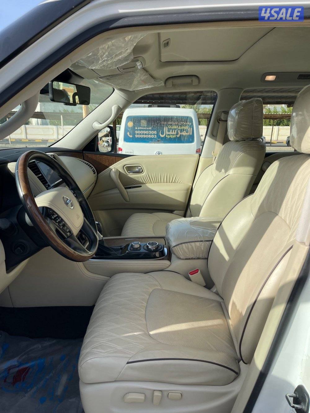 نيسان باترول بلاتينوم ستي وارد الخليج صبغ الوكاله شرط الفحص عداد 849