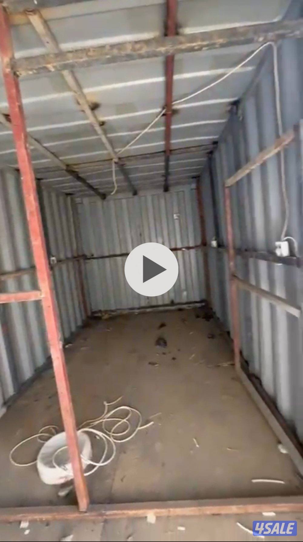 للبيع كونتينر ٢٠ قدم0