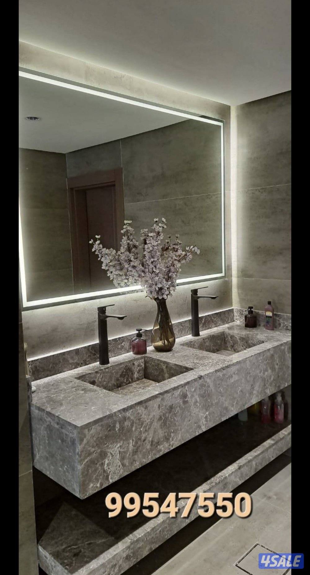 أبو يزن للرخام (مشب حطب- وجار رخام - مغاسل )5