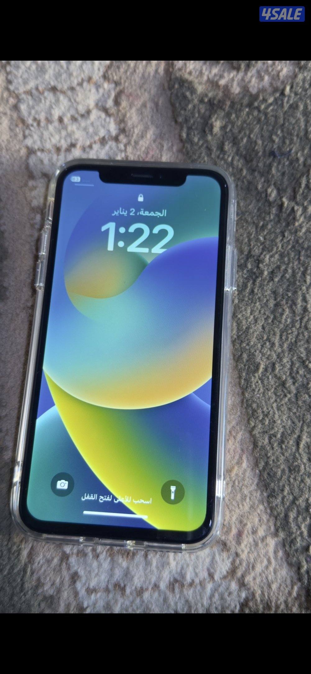 ايفونX بطاريه100‎%‎ مافيه مشكل بحالة الوكاله لحققق1