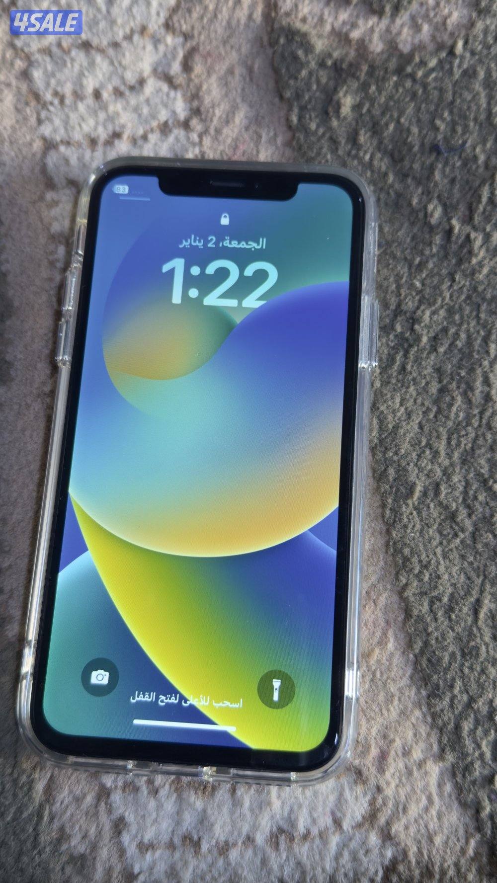 ايفونX بطاريه100‎%‎ مافيه مشكل بحالة الوكاله لحققق15