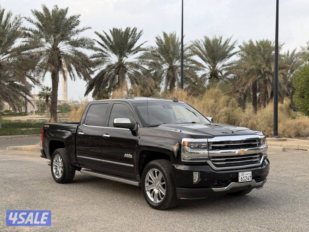 سلفرادو هاي كنتري موديل 2017 صبغ الوكاله الدرجة الاولى 6.2 دواسات كهرب2