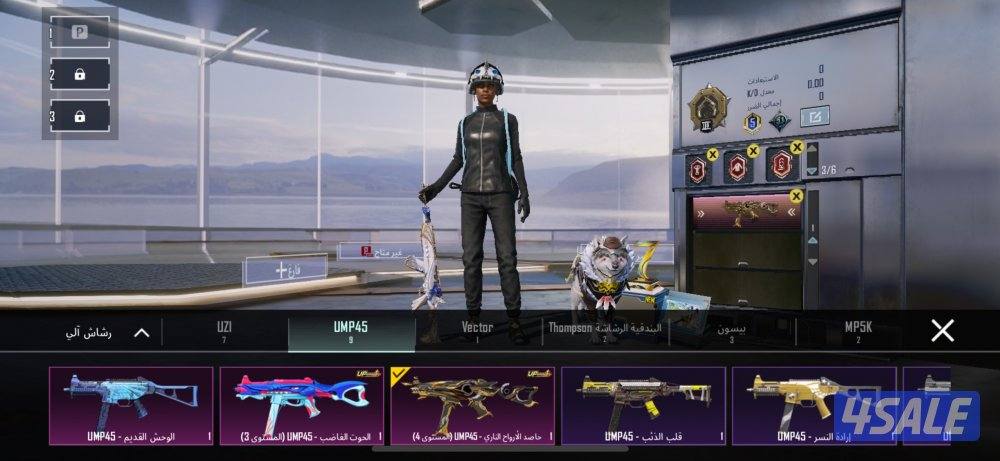 للبيع حساب في سقوط B وفي اسلحه1