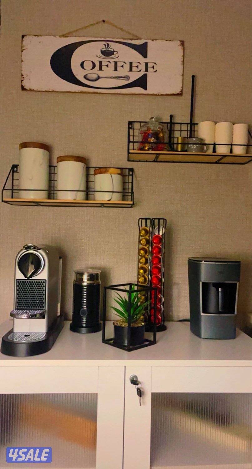 للبيع مكينه اسبريسو مع مكينه حليب2