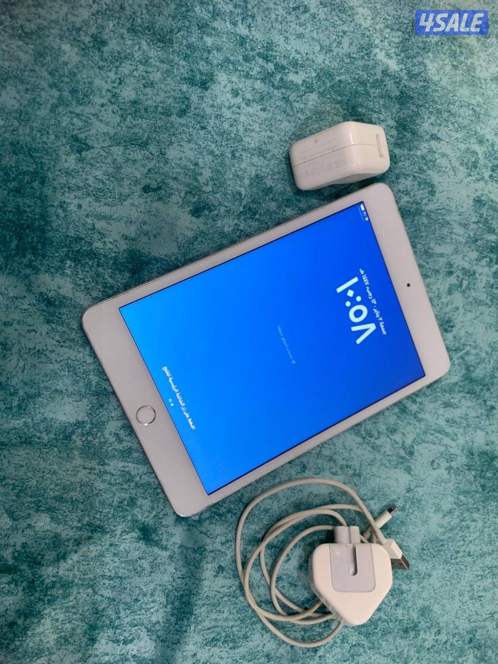 ايباد ابل ميني 5 الخامس 64 قيقا وبطارية 92 مو مع الاغراض4