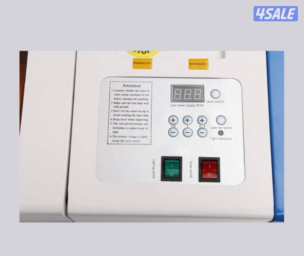 ماكينة حفر وقص بالليزر (K40 CO2 Laser)3