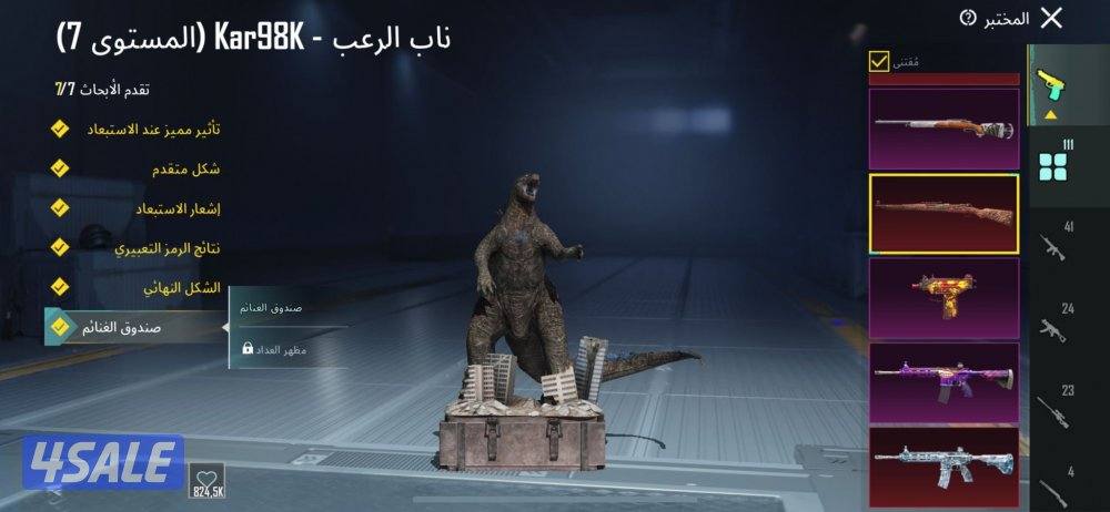 حساب ببجي للبيع3