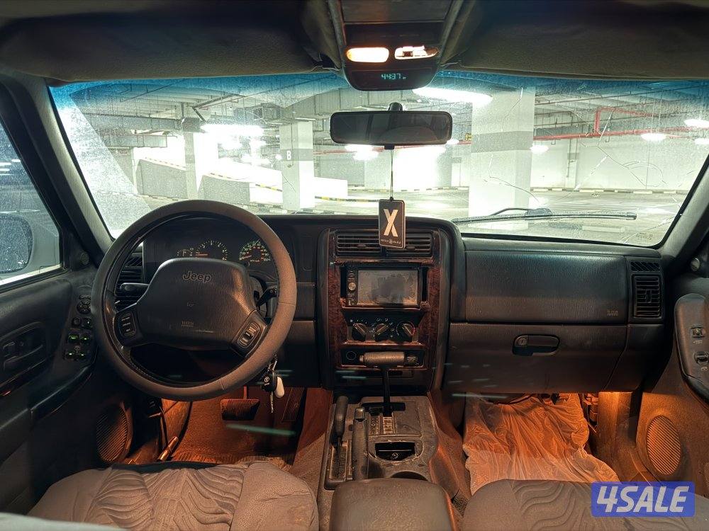 شيروكي 2000  توماتيك الموتر توني مبدله هيئه كامله دبل قيرقابل للمساومه4