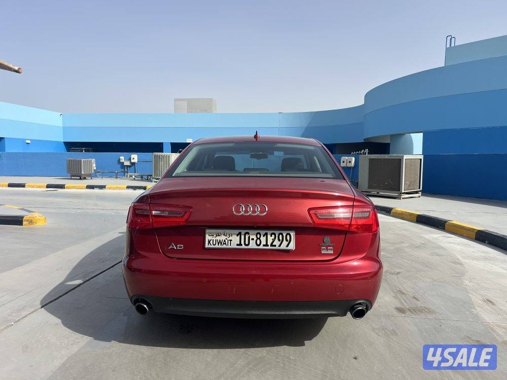 بحاله نادره Audi A6 ماشي ٨٧ الف2