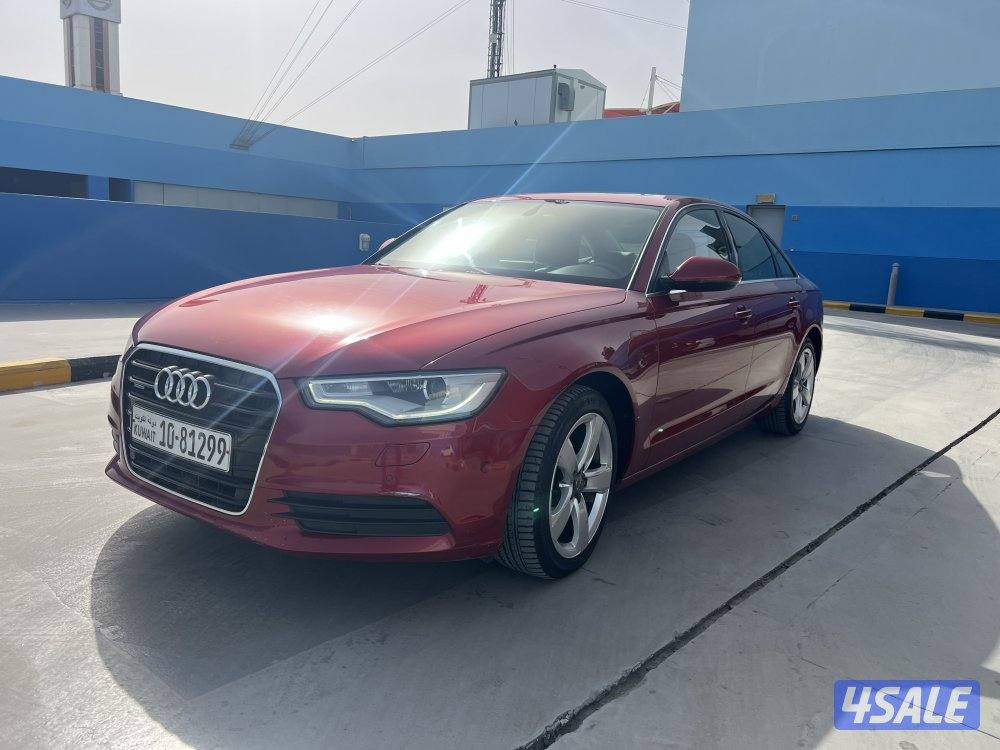 بحاله نادره Audi A6 ماشي ٨٧ الف3
