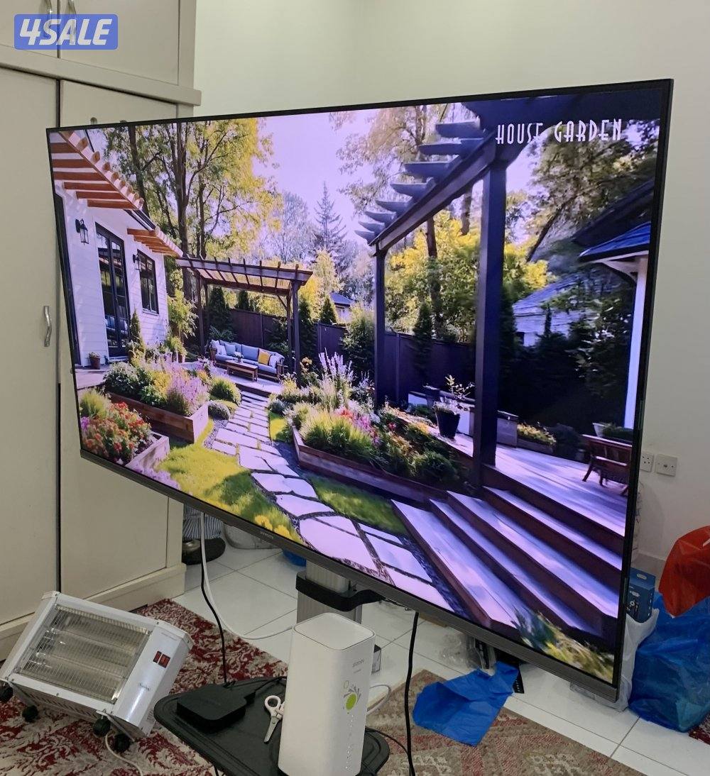 تلفزيون 50 بوصه QLED سكاي وورث سمارت 2025 كفالة اليوسفي متوفر توصيل0