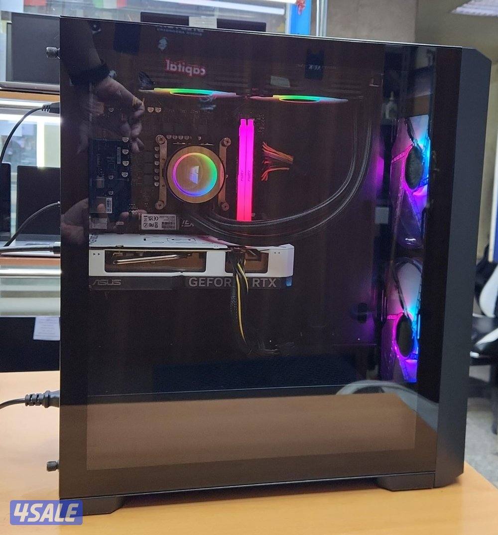 للبيع بي سيCore i7 14Gen /16GB ram/1TB ssdm.2Nvme /4060Ti RTX 8 GB كال1