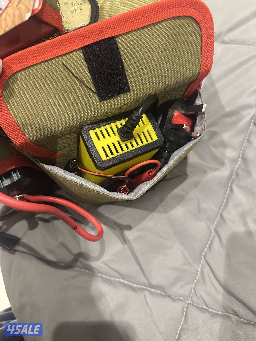 بطارية للبيع تقدر تشحن فيها و تشغل تلفزيون وتسوي اشتراك 500 فولت4