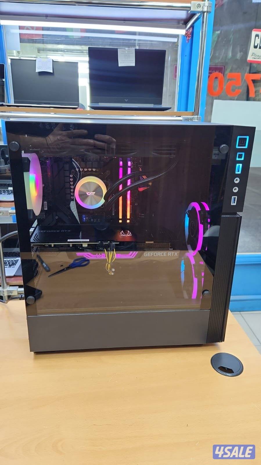 للبيع بي سيCore i5 14Gen /32GB ram/1TB ssdm.2Nvme +1TB HDD/3070Ti RTX6