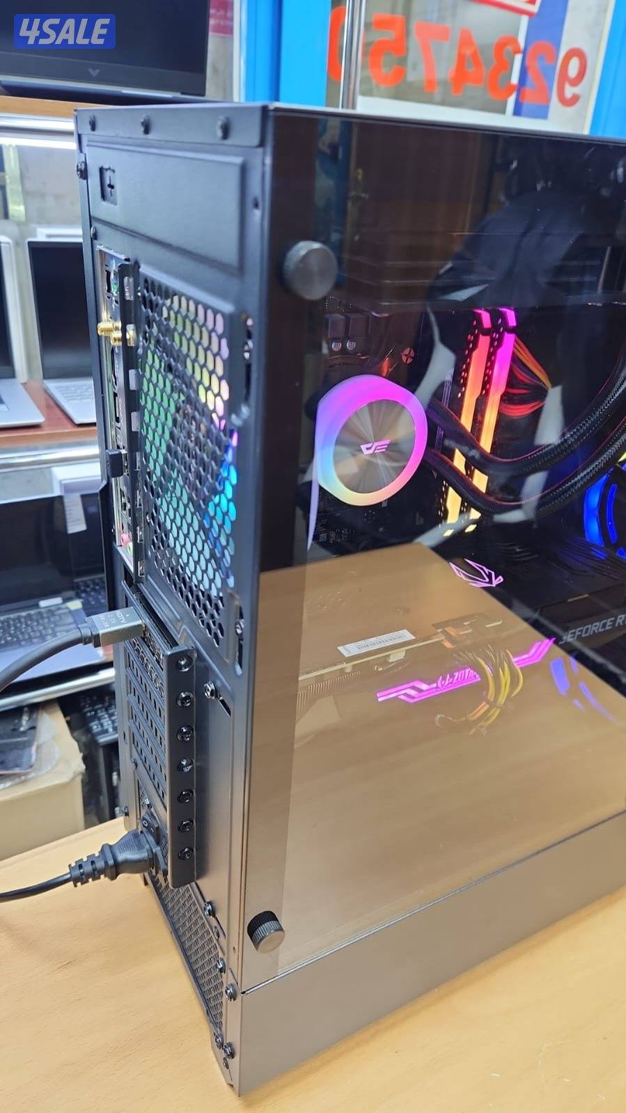 للبيع بي سيCore i5 14Gen /32GB ram/1TB ssdm.2Nvme +1TB HDD/3070Ti RTX7