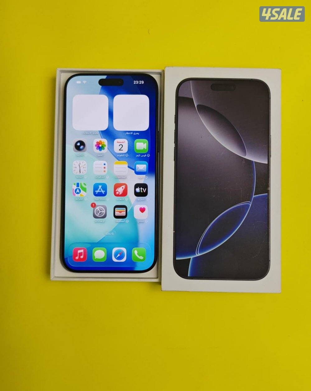 ايفون 16 برو ماكس – 512 جيجا – تيتانيوم أسود iPhone 16 Pro Max 512GB1