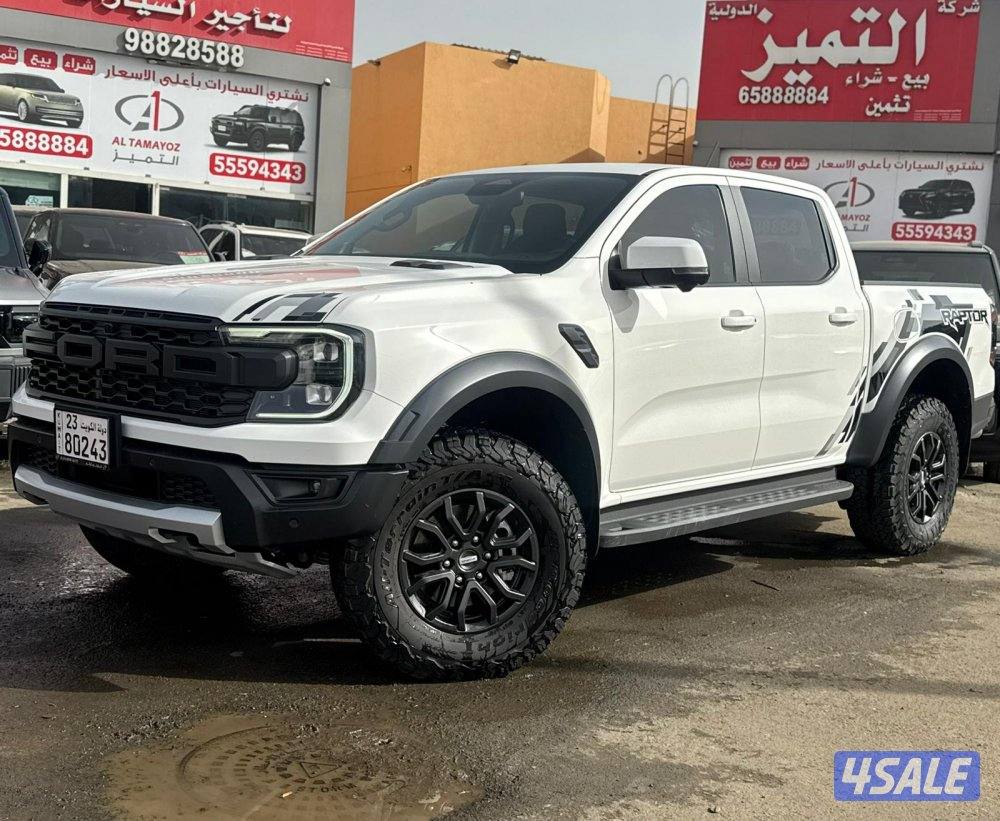 فورد RAPTOR-F150 موديل 2025 ماشى 3000 k.m  وارد الغانم .صبغ وكالة8