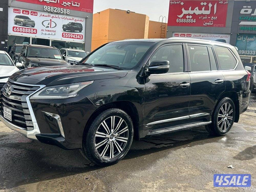 لكزس LX570 درجة اولى  موديل 2017 ماشى 318.000 k.m  وارد الساير8