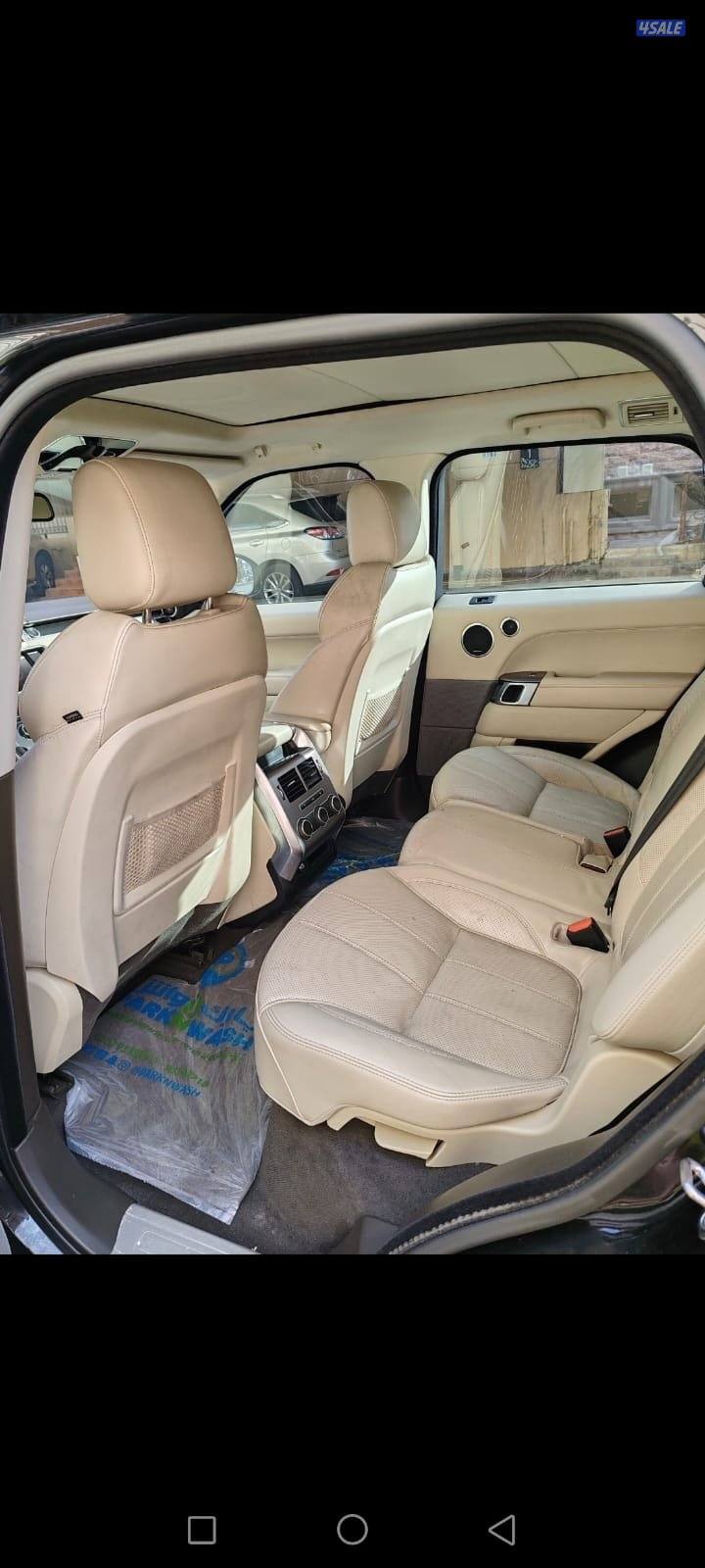 رنج سبورت موديل ٢٠١٤ ماشي ١٨٠ الف ٦ سلندر بحاله جيده1