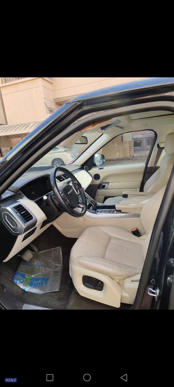 رنج سبورت موديل ٢٠١٤ ماشي ١٨٠ الف ٦ سلندر بحاله جيده2