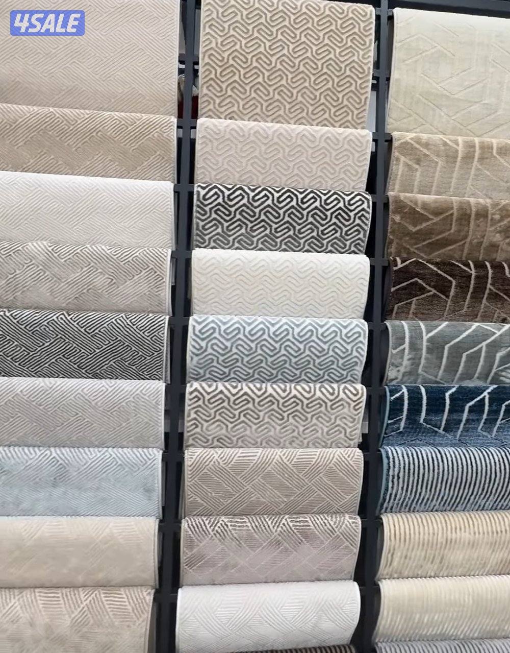 يوجد لدينا جميع انواع السجاد الساده والمشجر ويوجد ستار قطعه جاهز5