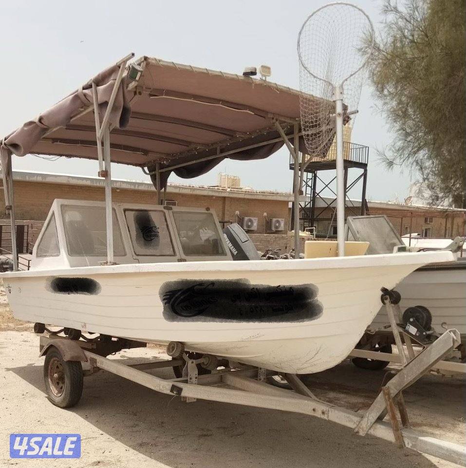 للبيع طراد الإتحاد 14 قدم عليه ماكينه ياماها 40 حصان مع دفتر1