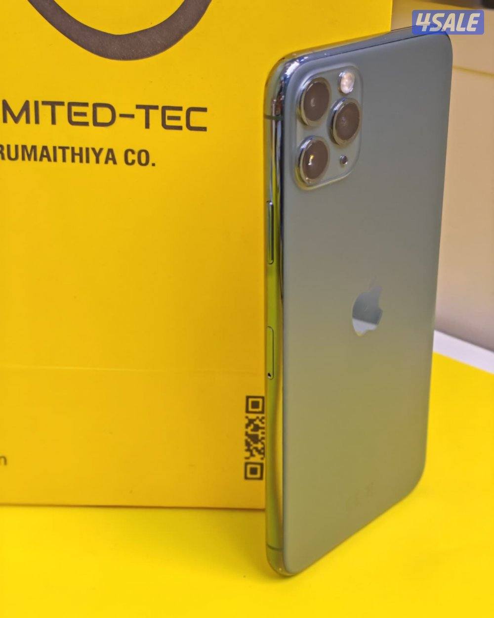 ايفون 11 برو ماكس – 256 جيجا – أخضر   iPhone 11 Pro Max 256GB Midnight5
