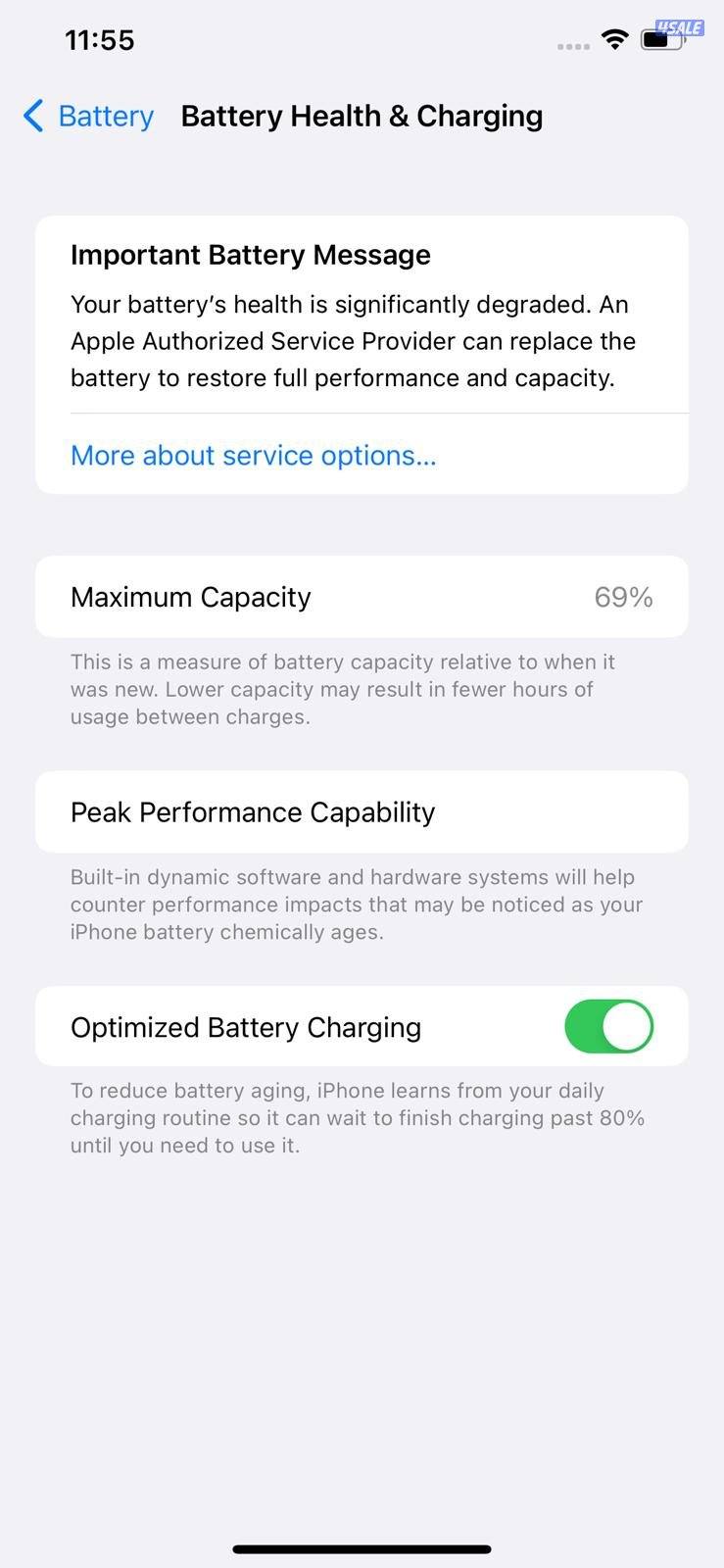 ايفون 11 برو ماكس – 256 جيجا – أخضر   iPhone 11 Pro Max 256GB Midnight7